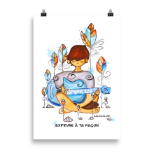 Exprime à ta façon - Poster