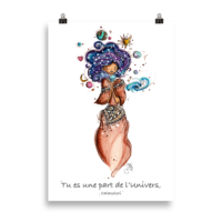 Tu es une part de l’Univers - Poster