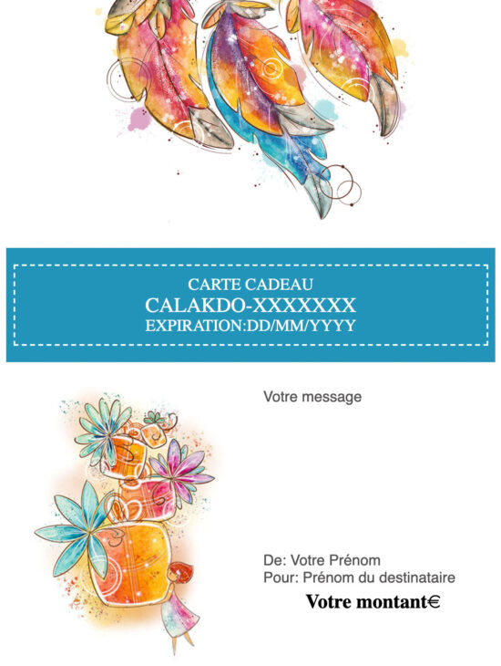carte cadeau calakdo - exemple