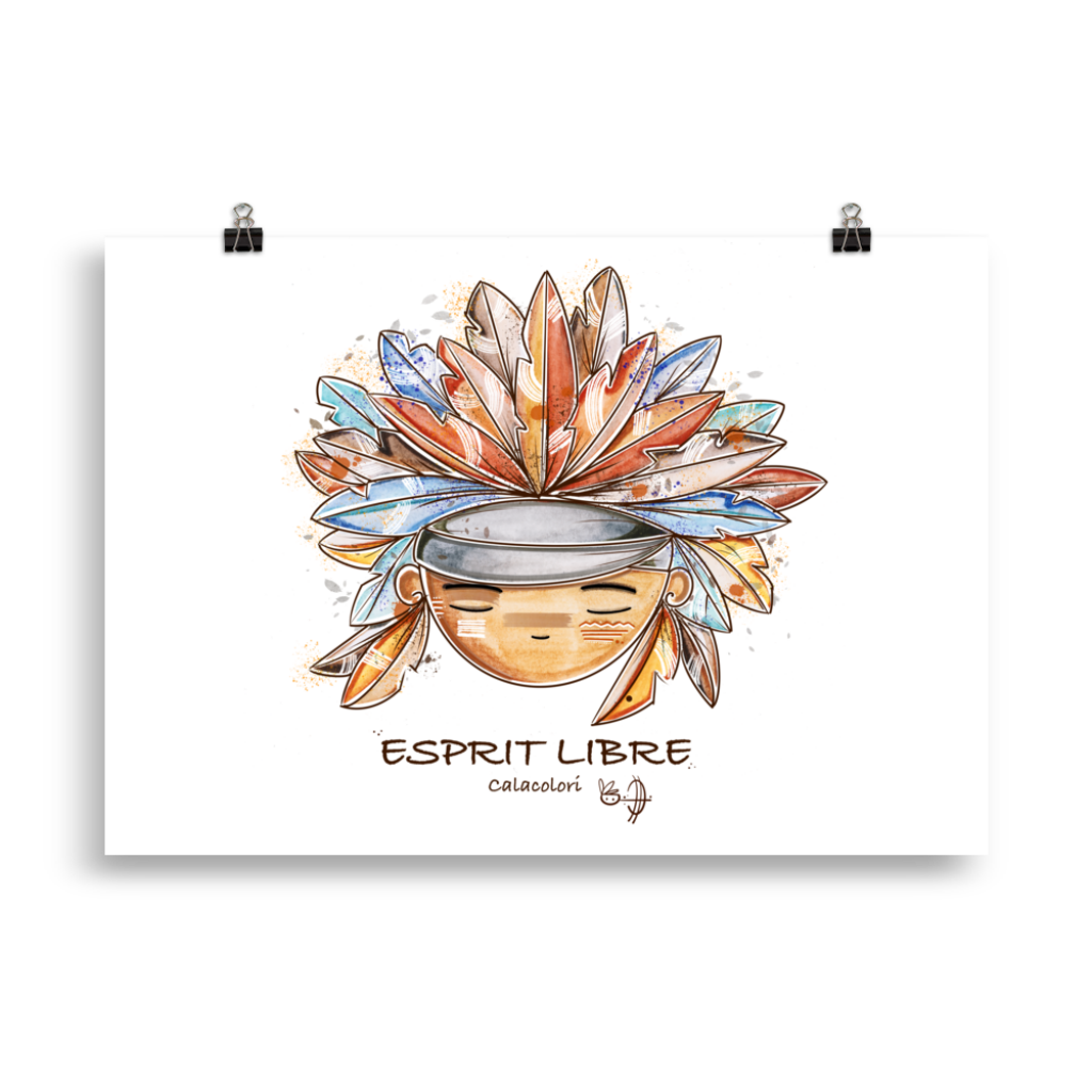Esprit Libre – Indien – Poster