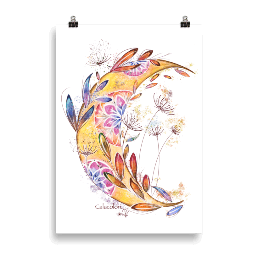 Croissant de Lune - Poster Croissant de Lune - Poster