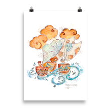 Les 3 voiles - Poster