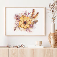 Fleurs des champs - Poster