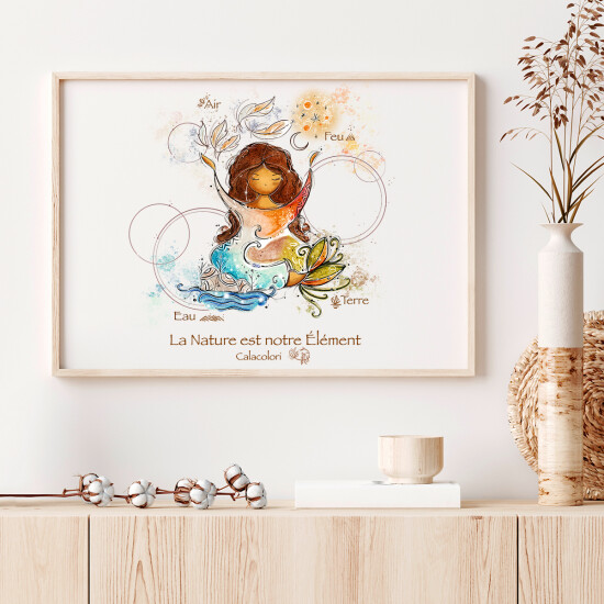 La Nature est notre Element - Poster