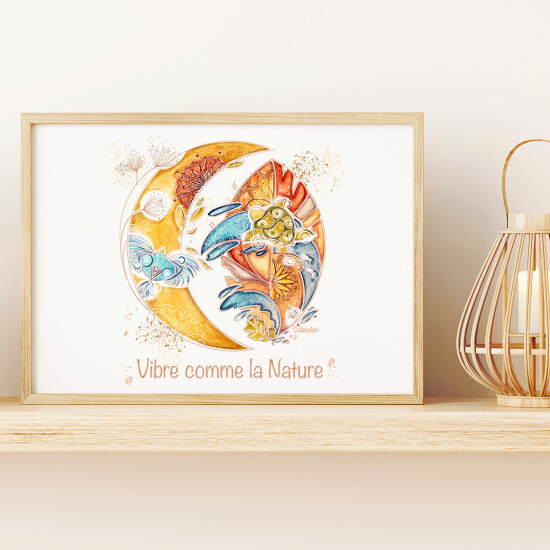 Vibre comme la Nature - Poster