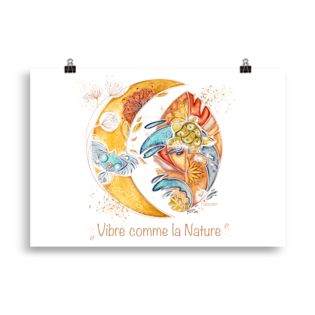Vibre comme la Nature - Poster