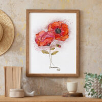 Coquelicots - poster