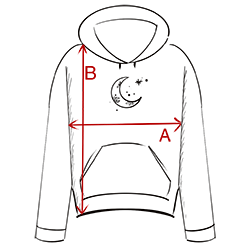 Guide des tailles Hoodie