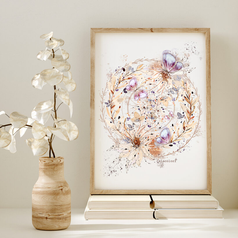 Les fleurs du temps - Poster Les fleurs du temps - Poster