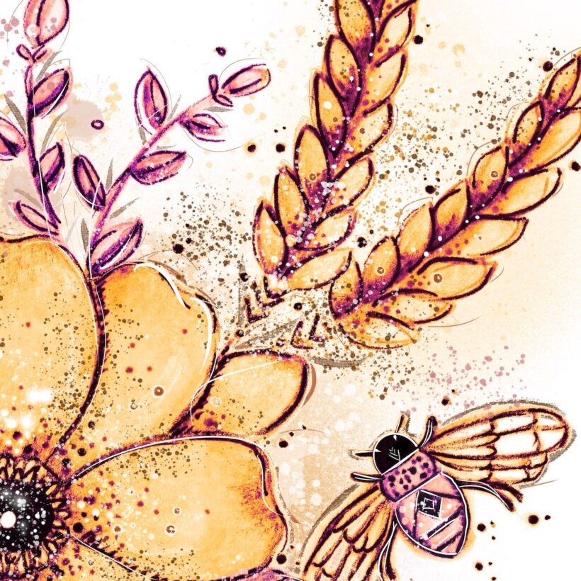 Fleurs des champs – Poster