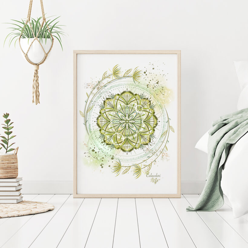 Mandala Nature - Poster