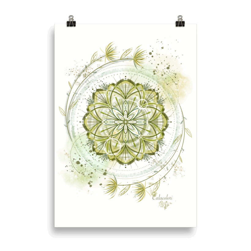 Mandala Nature - Poster