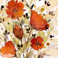 Coquelicots et Capucines - Poster - Zoom