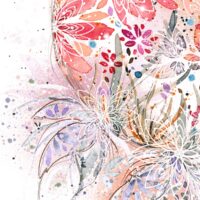 Attrape Rêve Fleuri - Poster - Zoom Attrape Rêve Fleuri – Poster