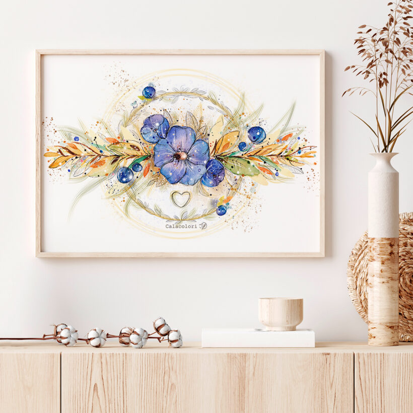 coeur bohème - poster coeur bohème - poster