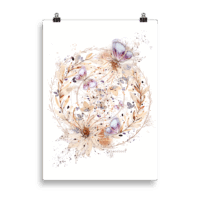 Les fleurs du temps – Poster Les fleurs du temps – Poster