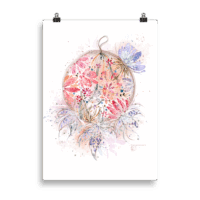 Attrape Rêve Fleuri – Poster Attrape Rêve Fleuri – Poster