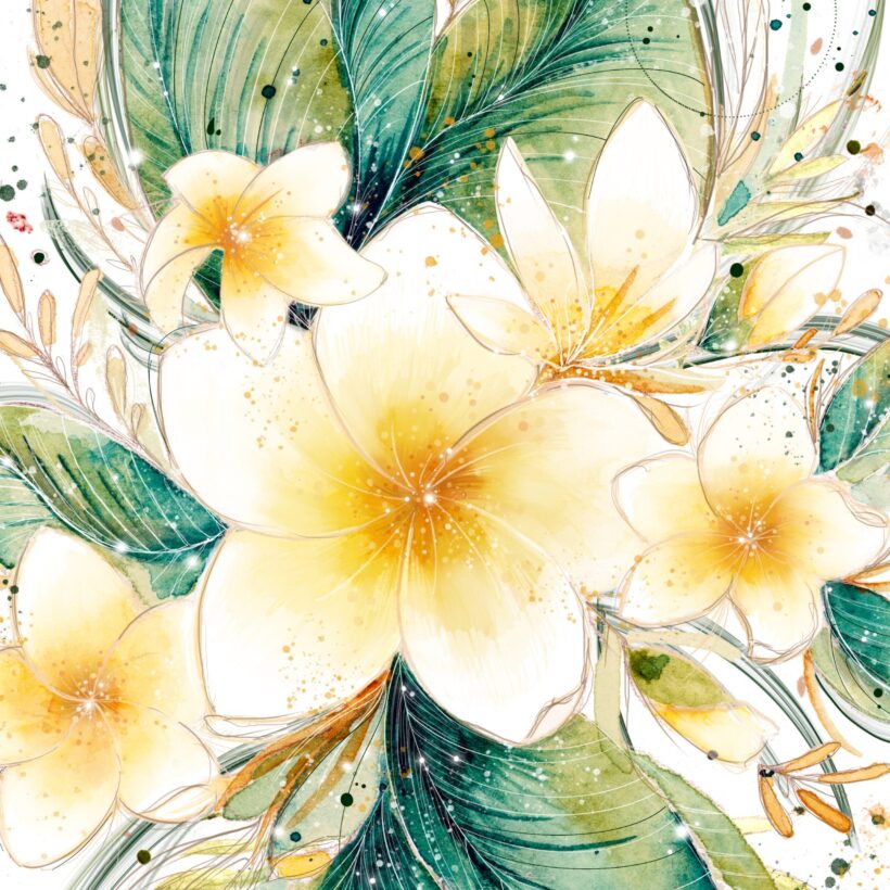 Fleur de Frangipanier - Poster - Zoom