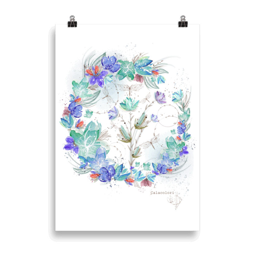 Libellules - Poster