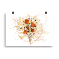 Coquelicots et Capucines – Poster