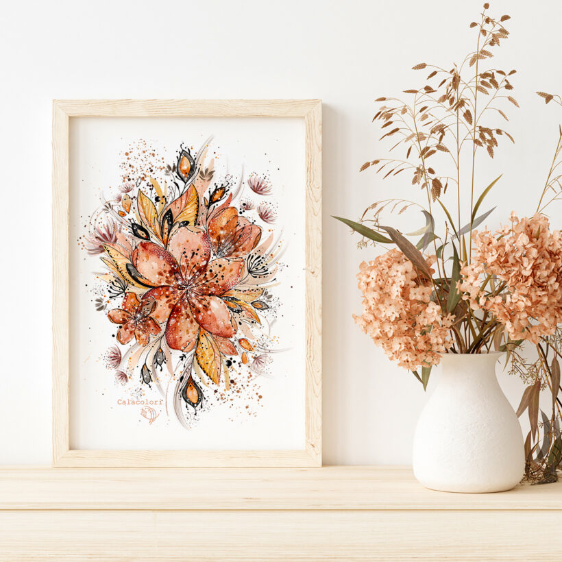 Fleur d'été - Poster