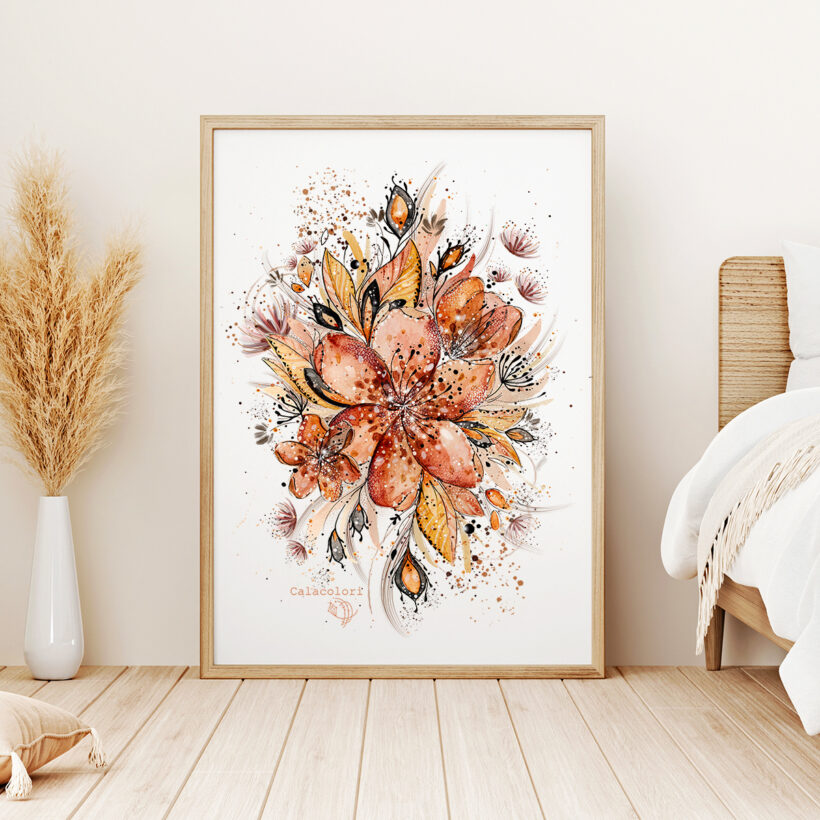 Fleur d'été - Poster