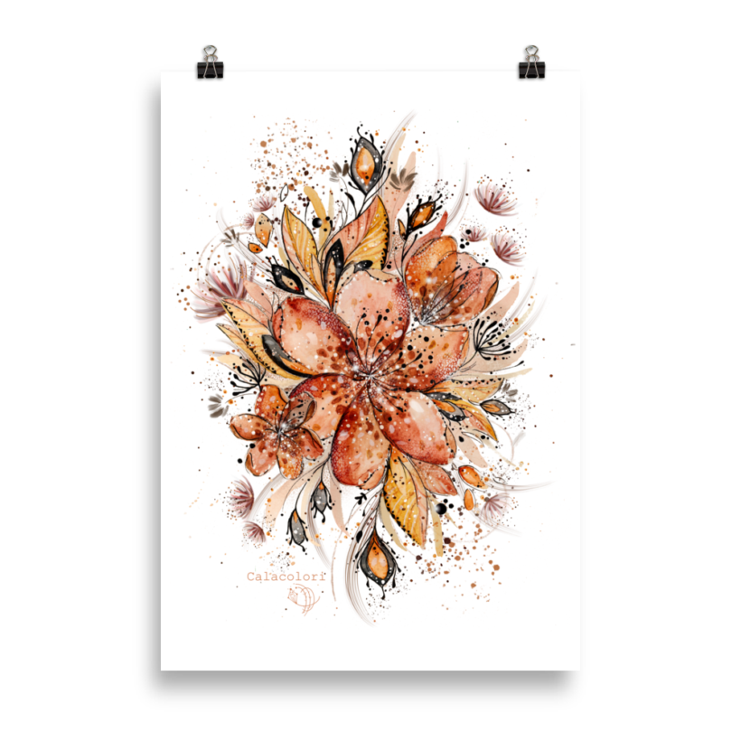 Fleur d'été - Poster