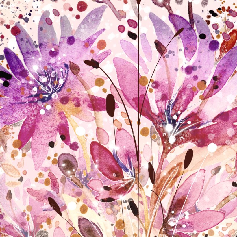 Bouquet La Vie En Rose - poster - Zoom Bouquet La Vie En Rose - poster