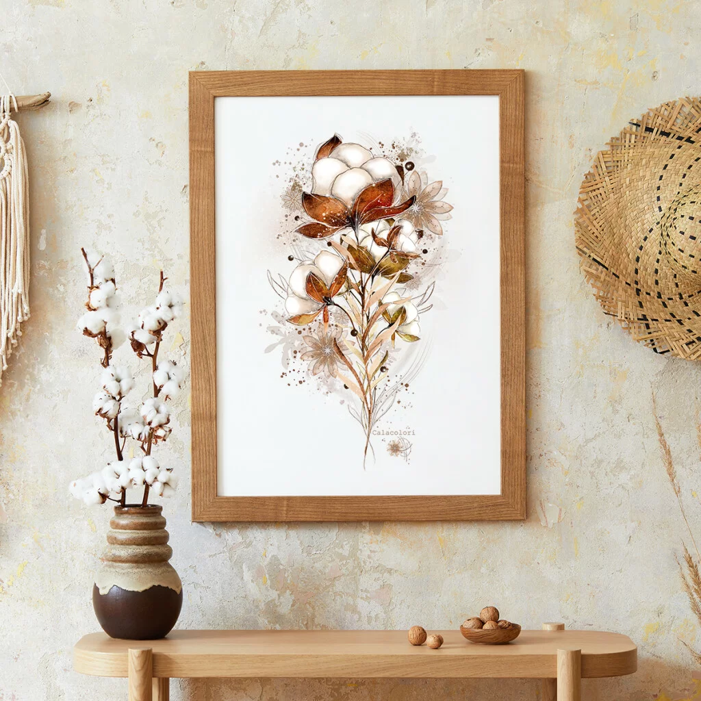 Fleur de Coton - poster