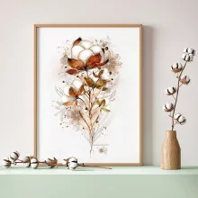 Fleur de Coton - poster