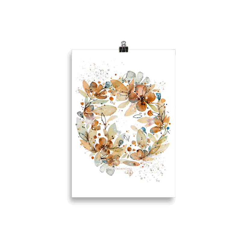 Couronne été indien - poster