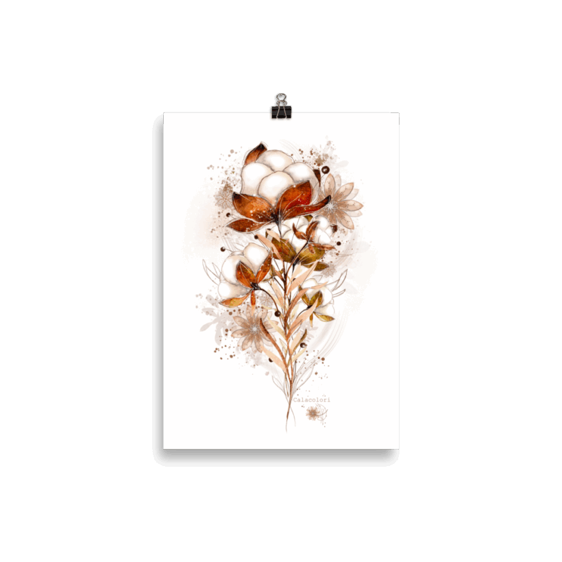Fleur de Coton - poster