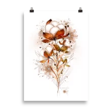 Fleur de Coton - poster