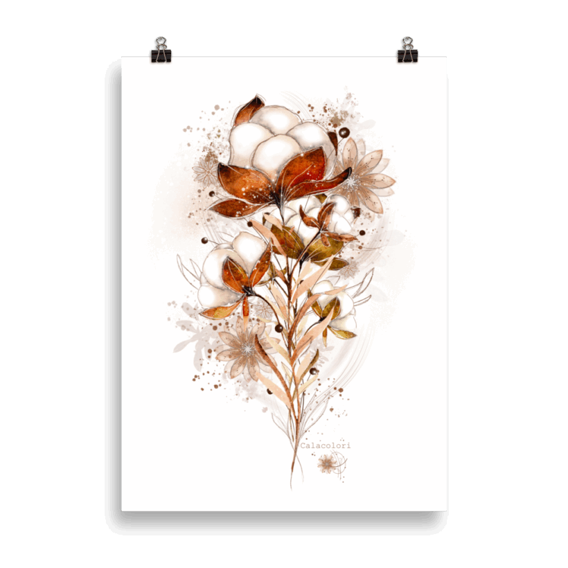 Fleur de Coton - poster Fleur de Coton - poster