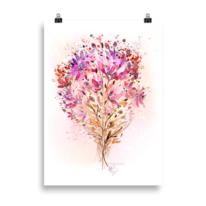 Bouquet La Vie En Rose - poster Bouquet La Vie En Rose - poster