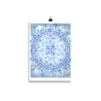 Mandala Azul - Poster